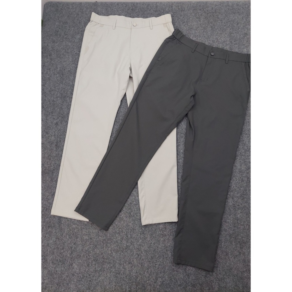Lot 2 JACK ARCHER Pants Mens 32x30 Gray Charcoal Jetsetter Chino Golf Stretch